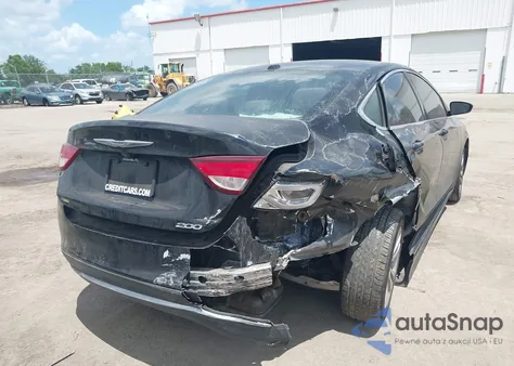 2015 Chrysler 200 Limited z USA, uszkodzony, nr VIN 1C3CCCAB1FN674860